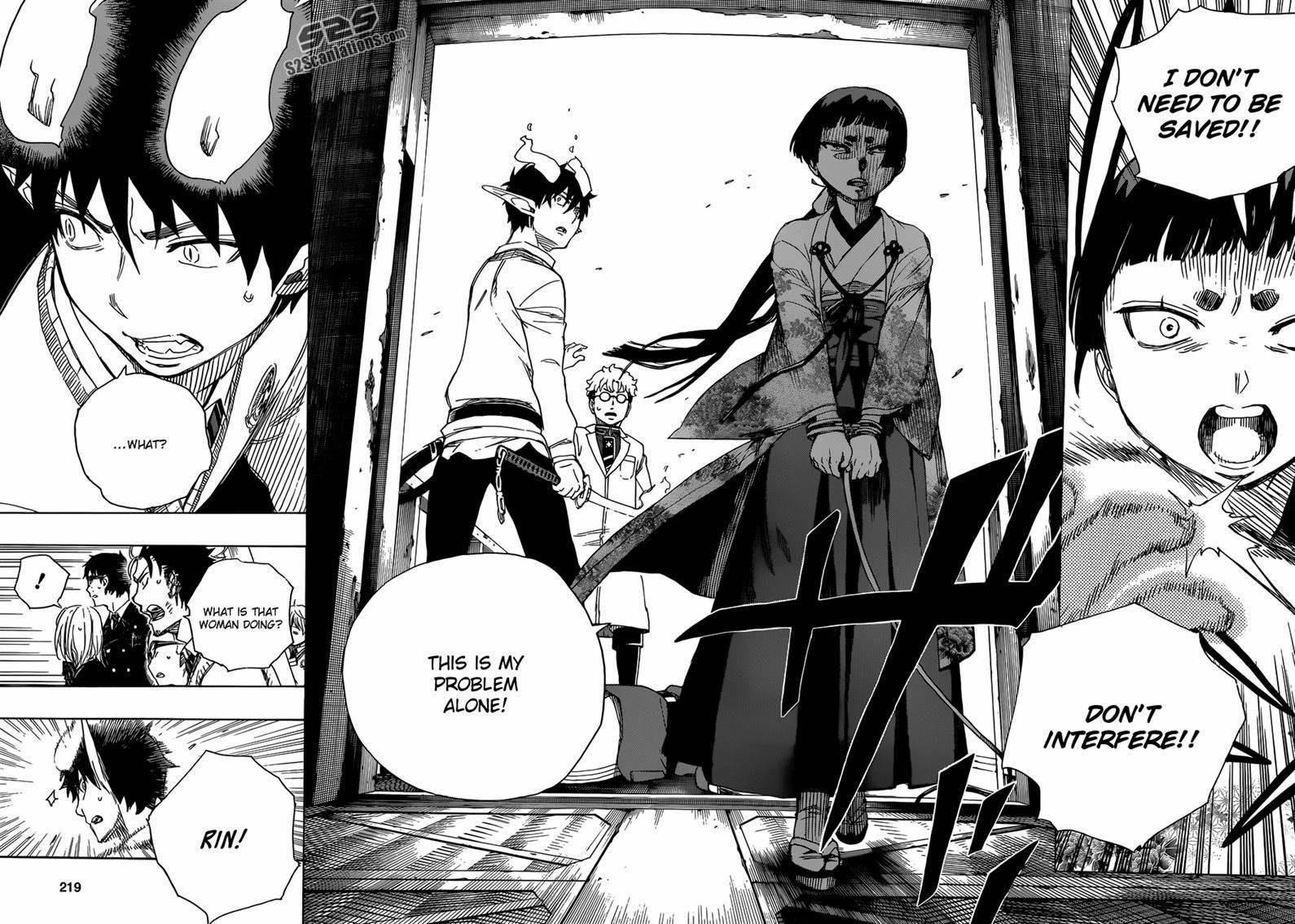 Ao no Exorcist chapter 59 page 27