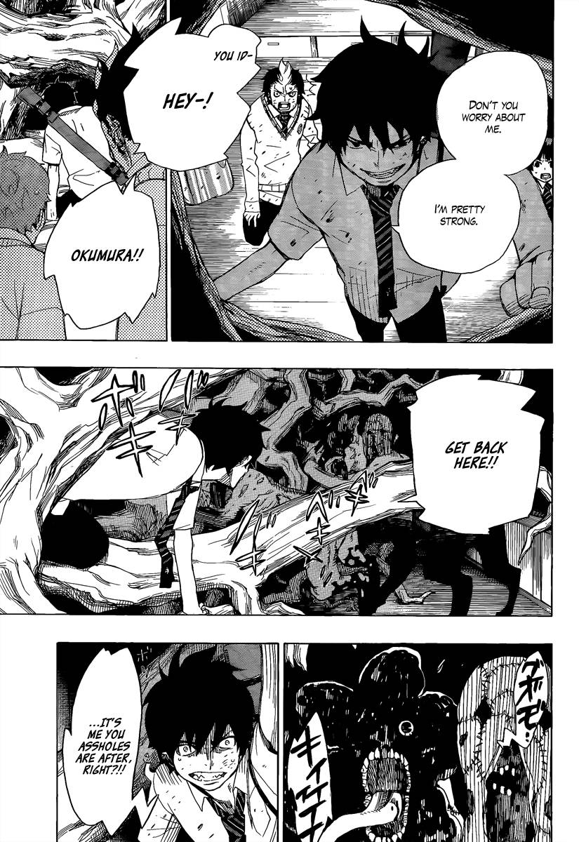 Ao no Exorcist chapter 6 page 28