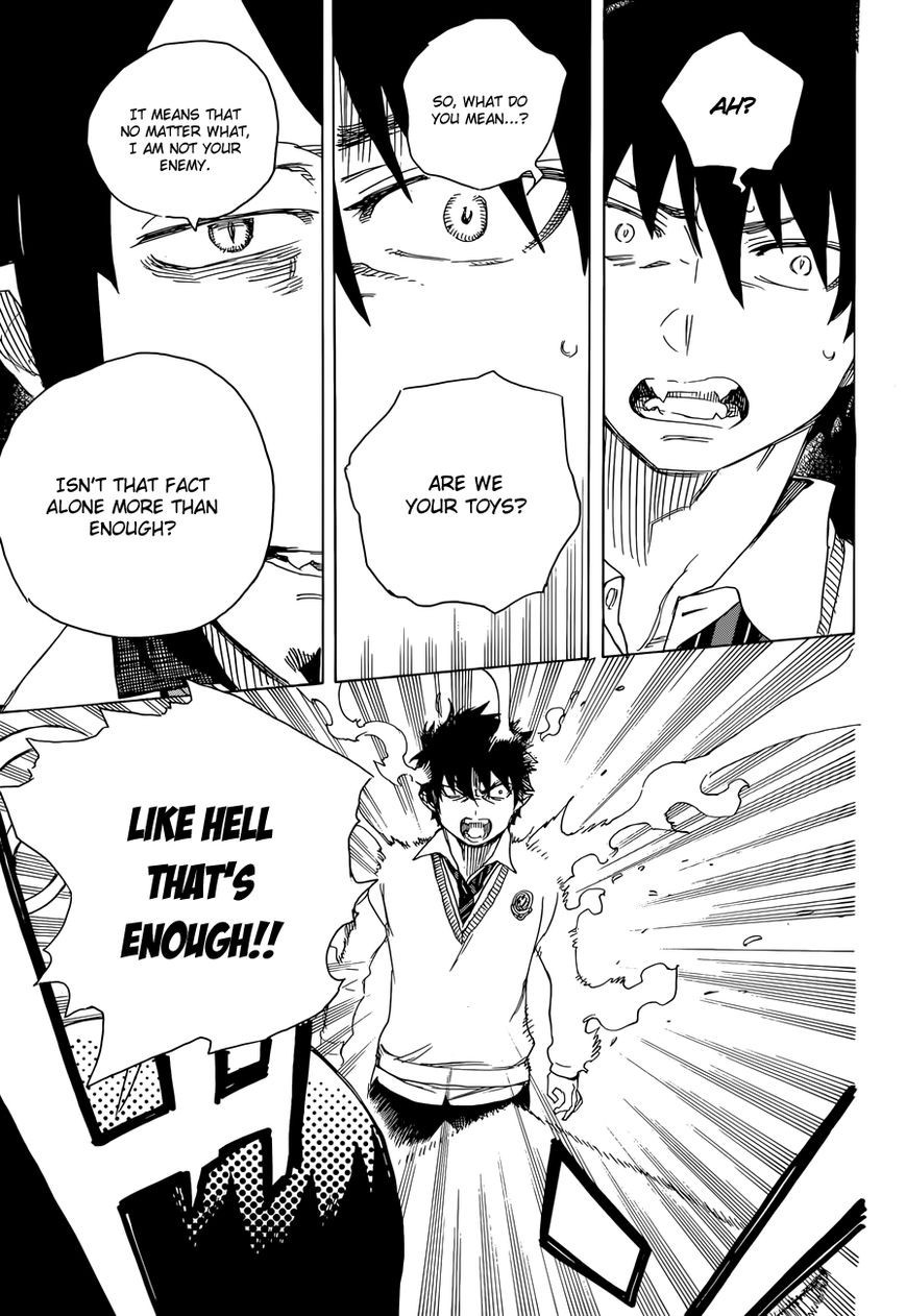 Ao no Exorcist chapter 66 page 22