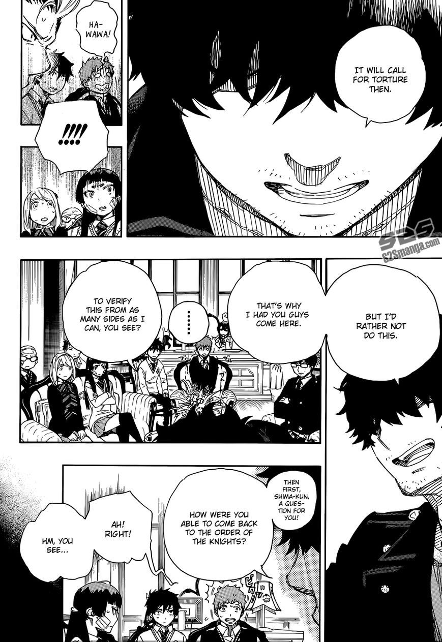 Ao no Exorcist chapter 66 page 9