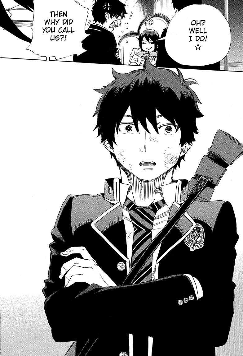 Ao no Exorcist chapter 73 page 34