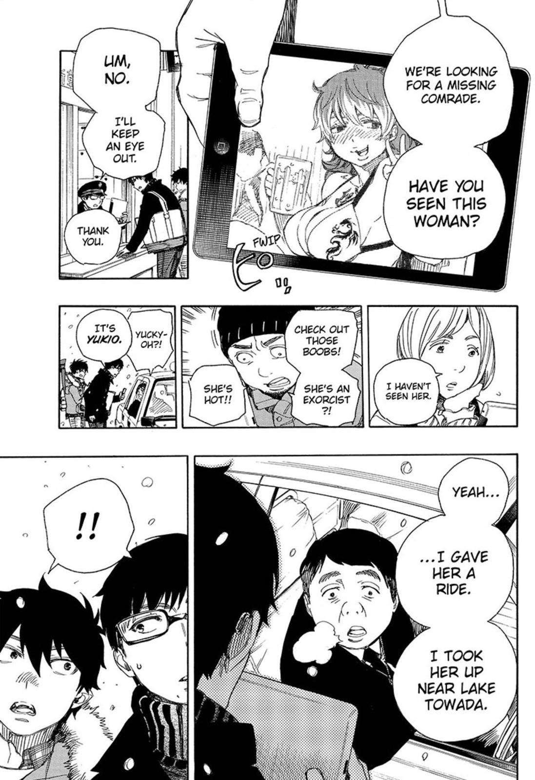 Ao no Exorcist chapter 74 page 11
