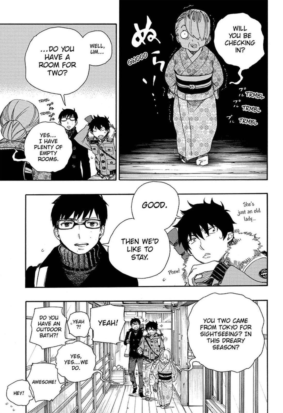 Ao no Exorcist chapter 74 page 15