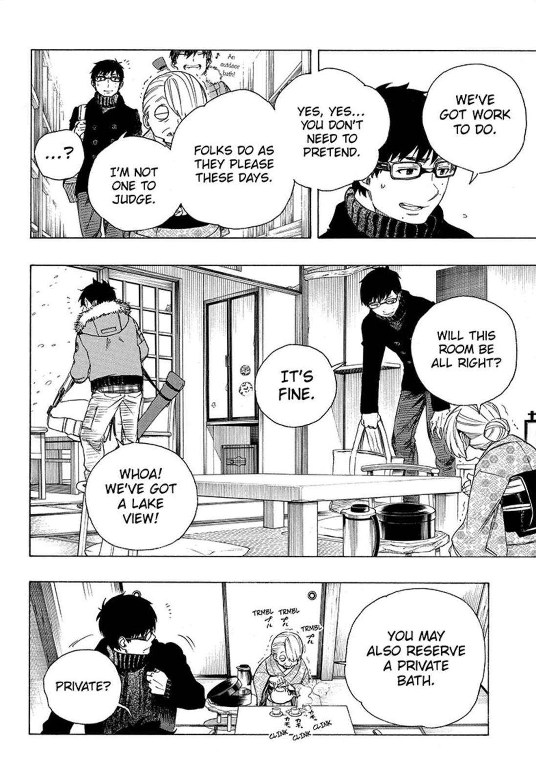 Ao no Exorcist chapter 74 page 16