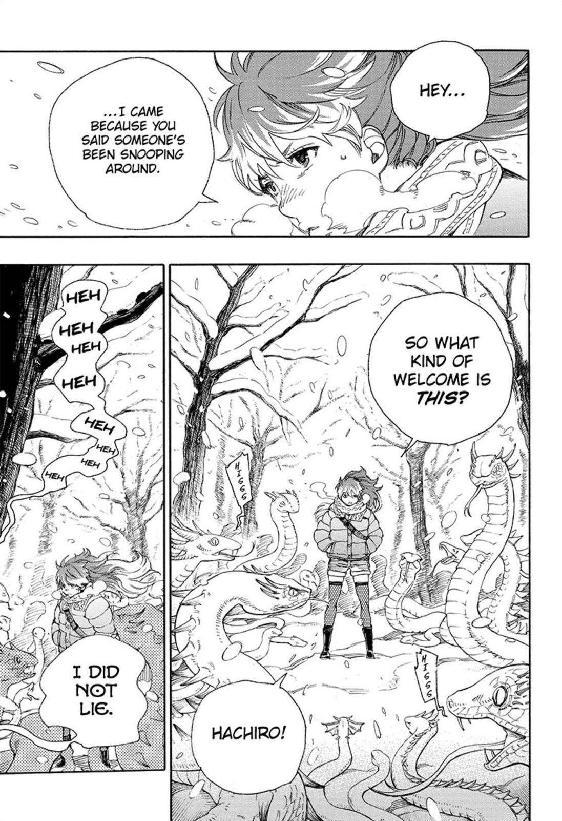 Ao no Exorcist chapter 74 page 33