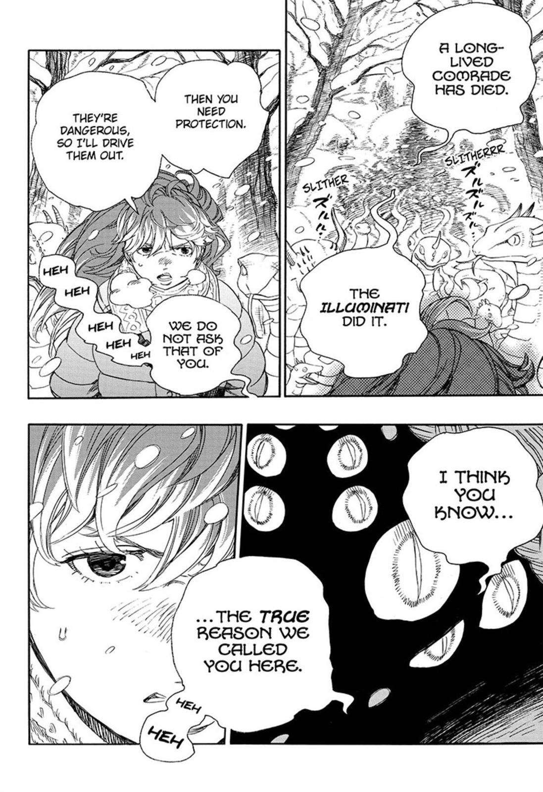 Ao no Exorcist chapter 74 page 34