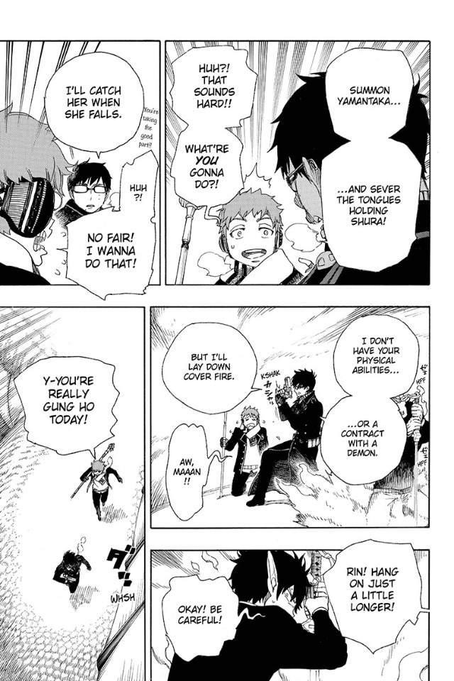Ao no Exorcist chapter 79 page 17