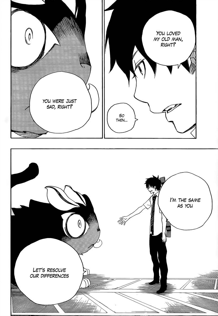 Ao no Exorcist chapter 8 page 35