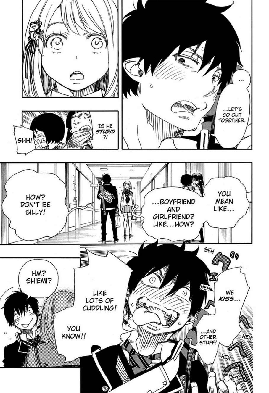 Ao no Exorcist chapter 82 page 9