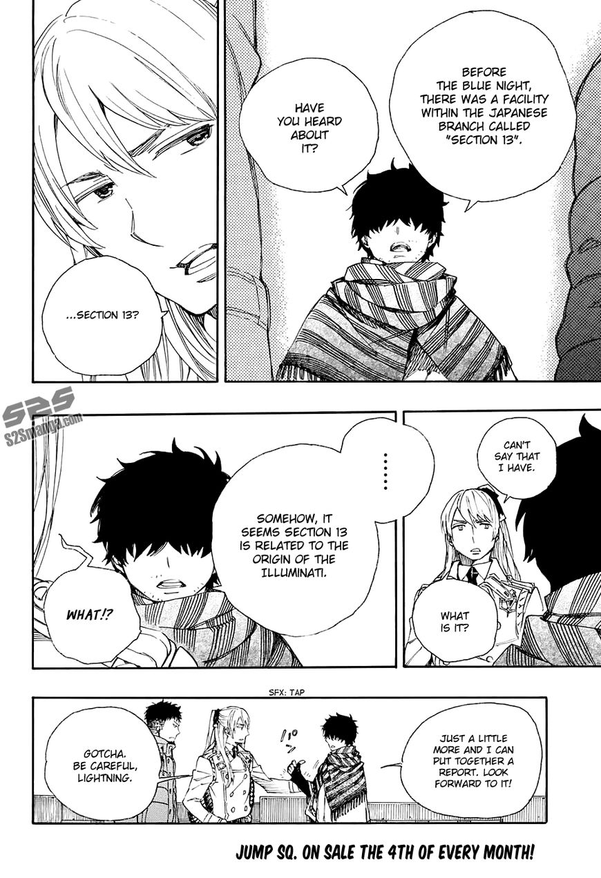 Ao no Exorcist chapter 87 page 14