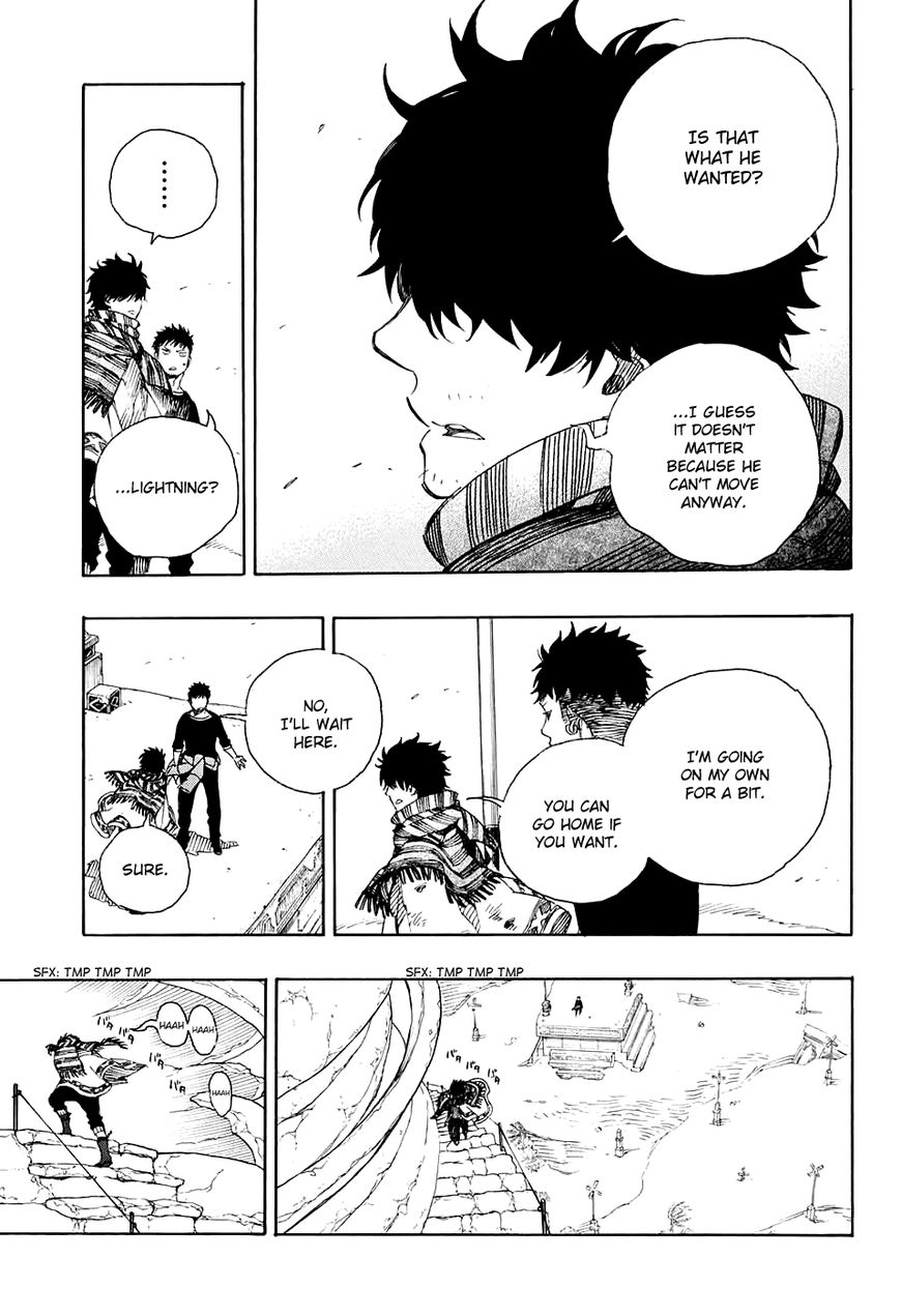 Ao no Exorcist chapter 87 page 22