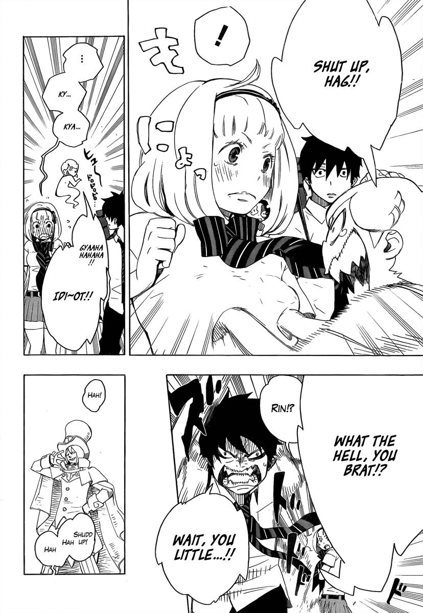 Ao no Exorcist chapter 9 page 14