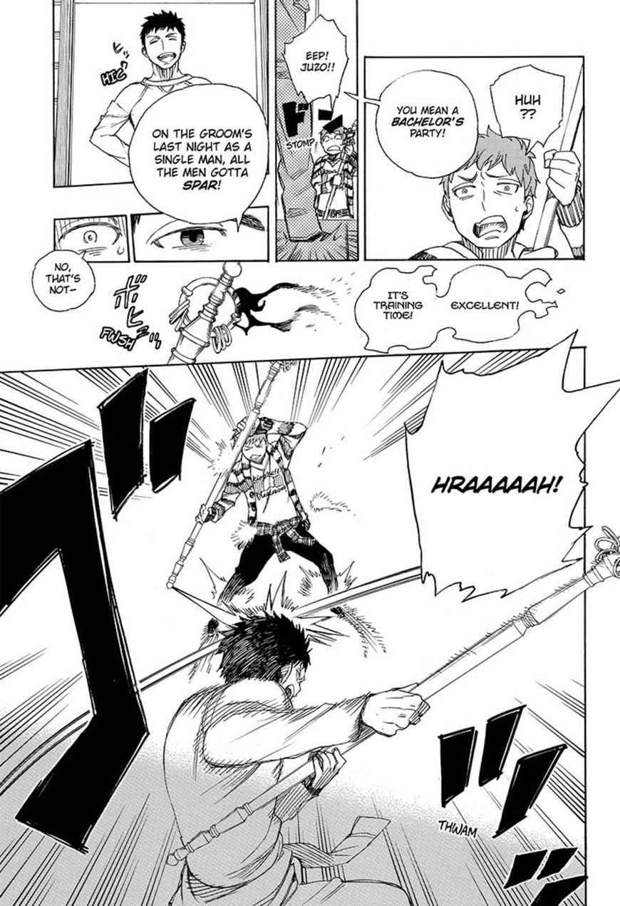 Ao no Exorcist chapter 90 page 25
