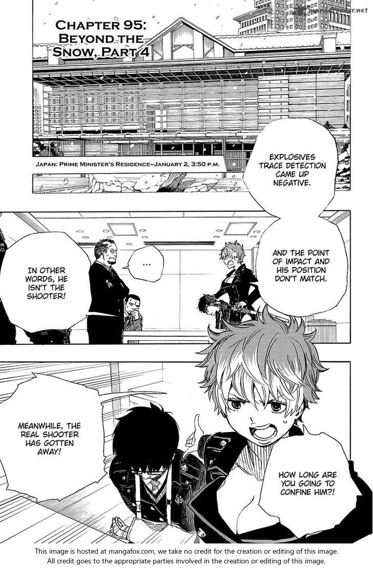 Ao no Exorcist chapter 95 page 1