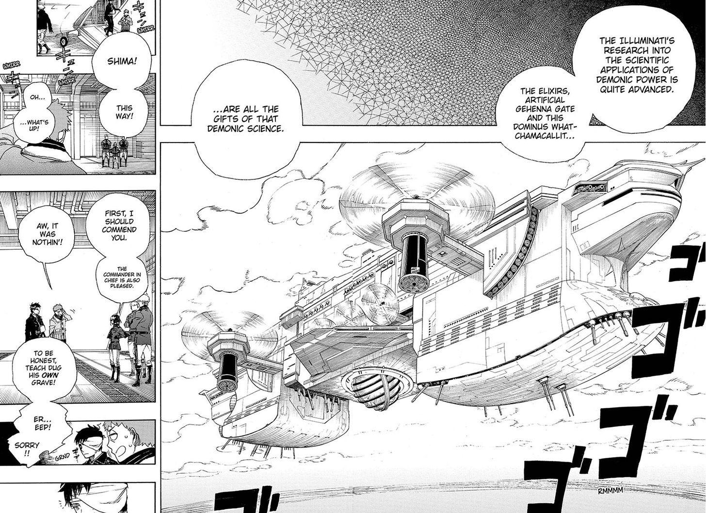 Ao no Exorcist chapter 97 page 18