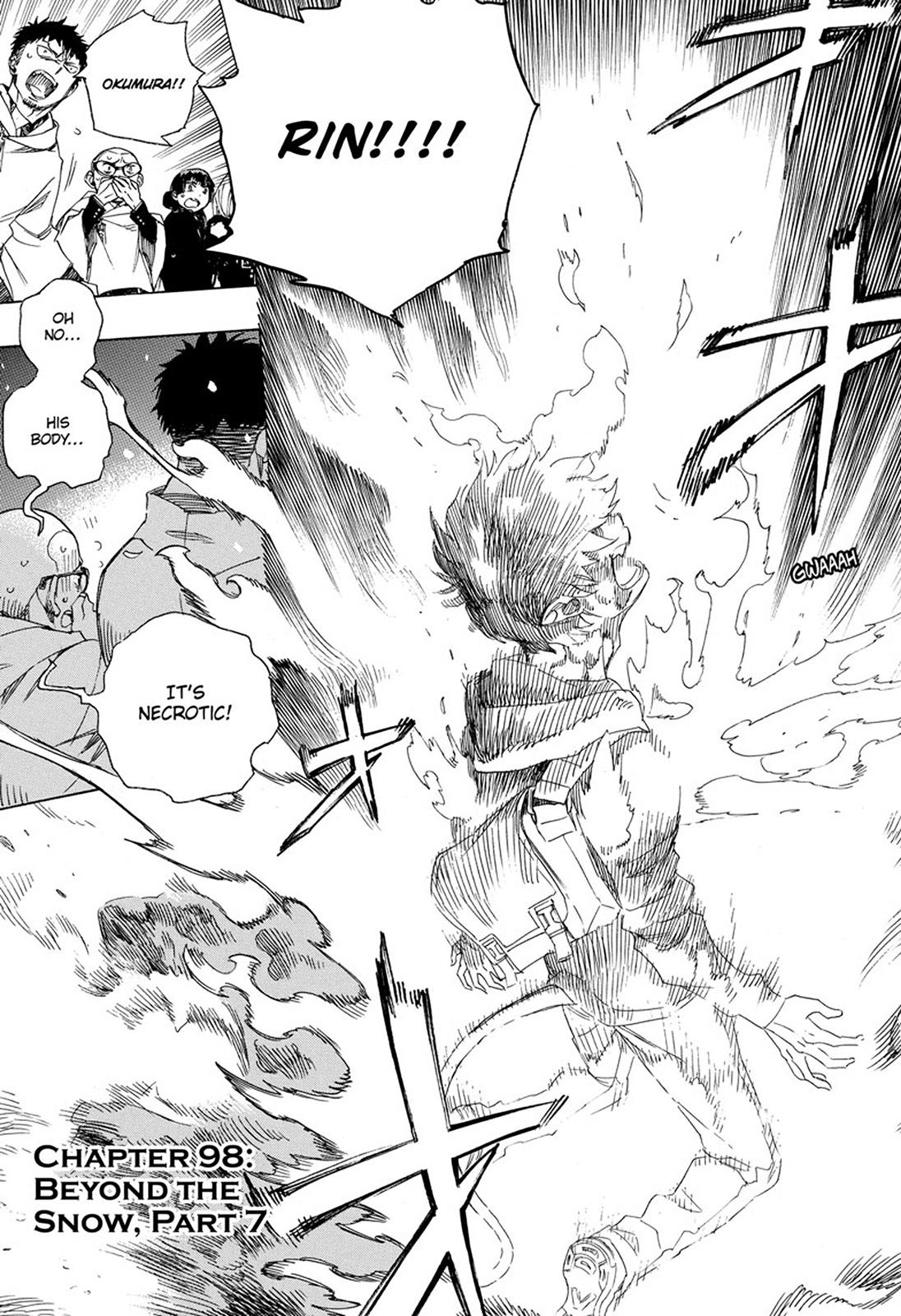 Ao no Exorcist chapter 98 page 1