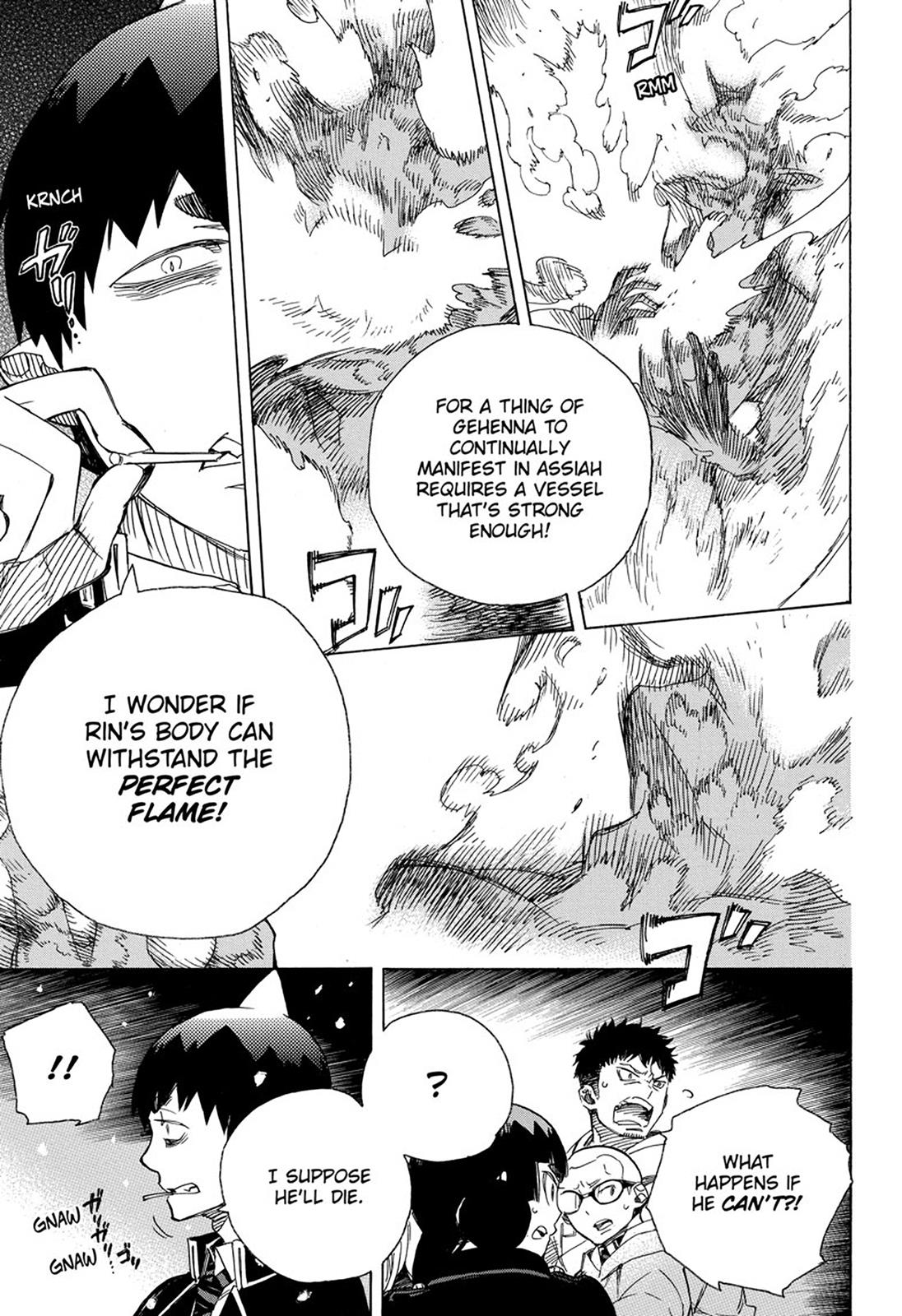 Ao no Exorcist chapter 98 page 3