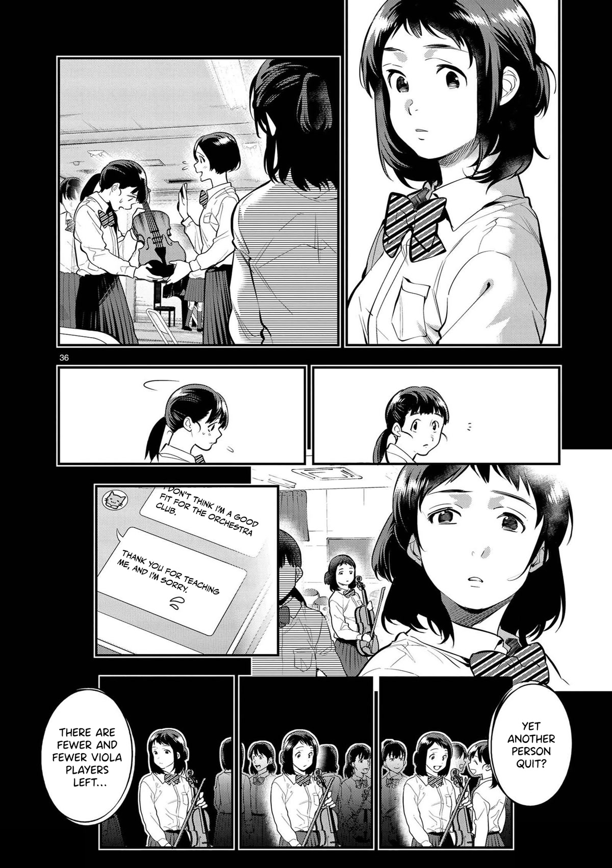 Ao no Orchestra chapter 40 page 36