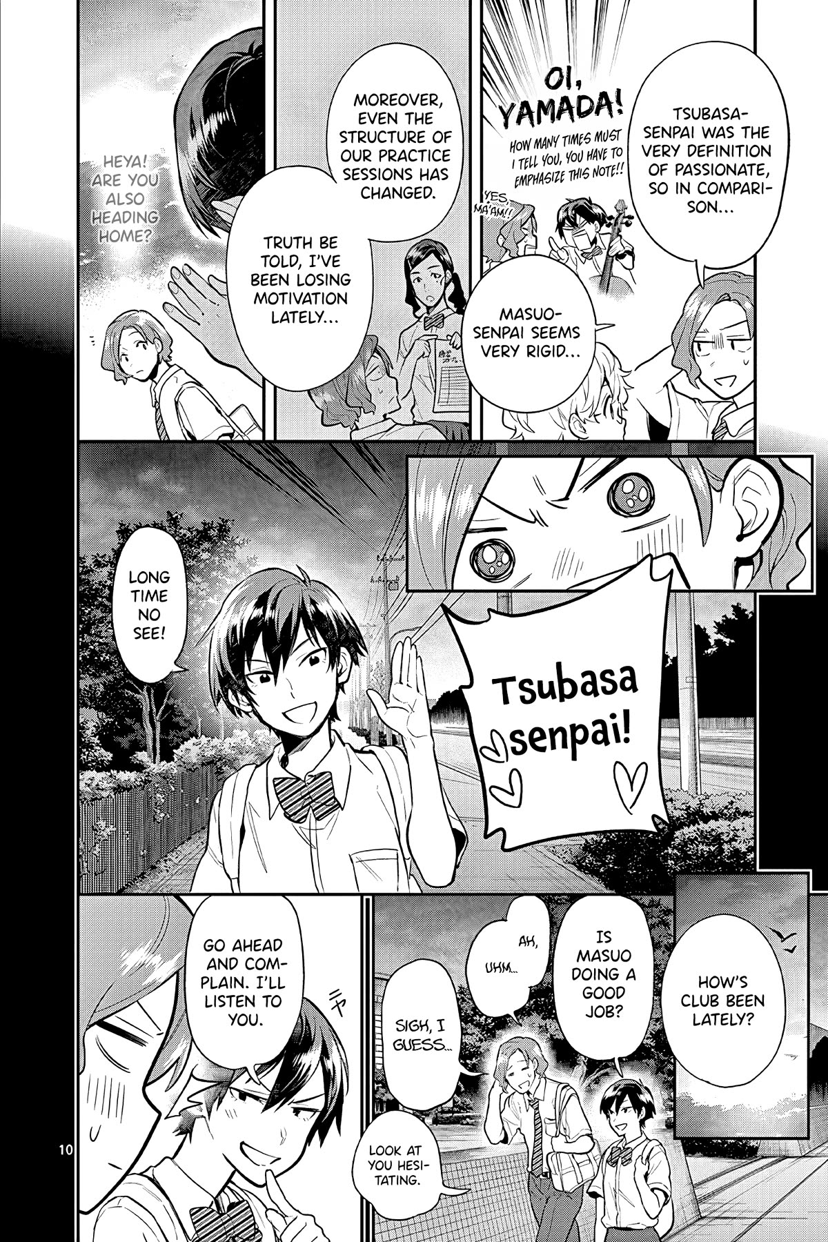 Ao no Orchestra chapter 47 page 10