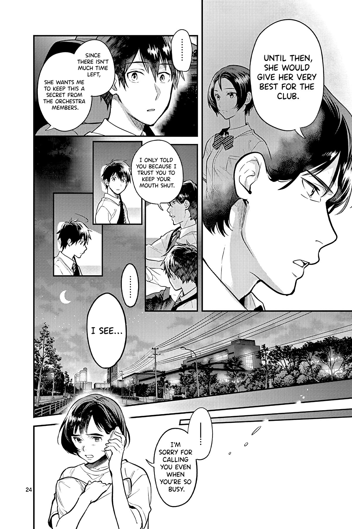 Ao no Orchestra chapter 47 page 24