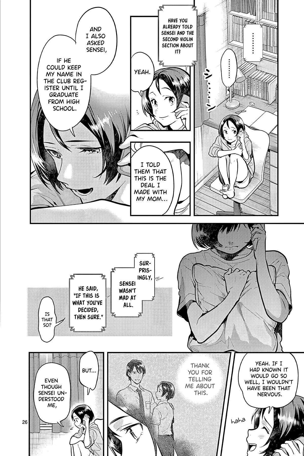 Ao no Orchestra chapter 47 page 26