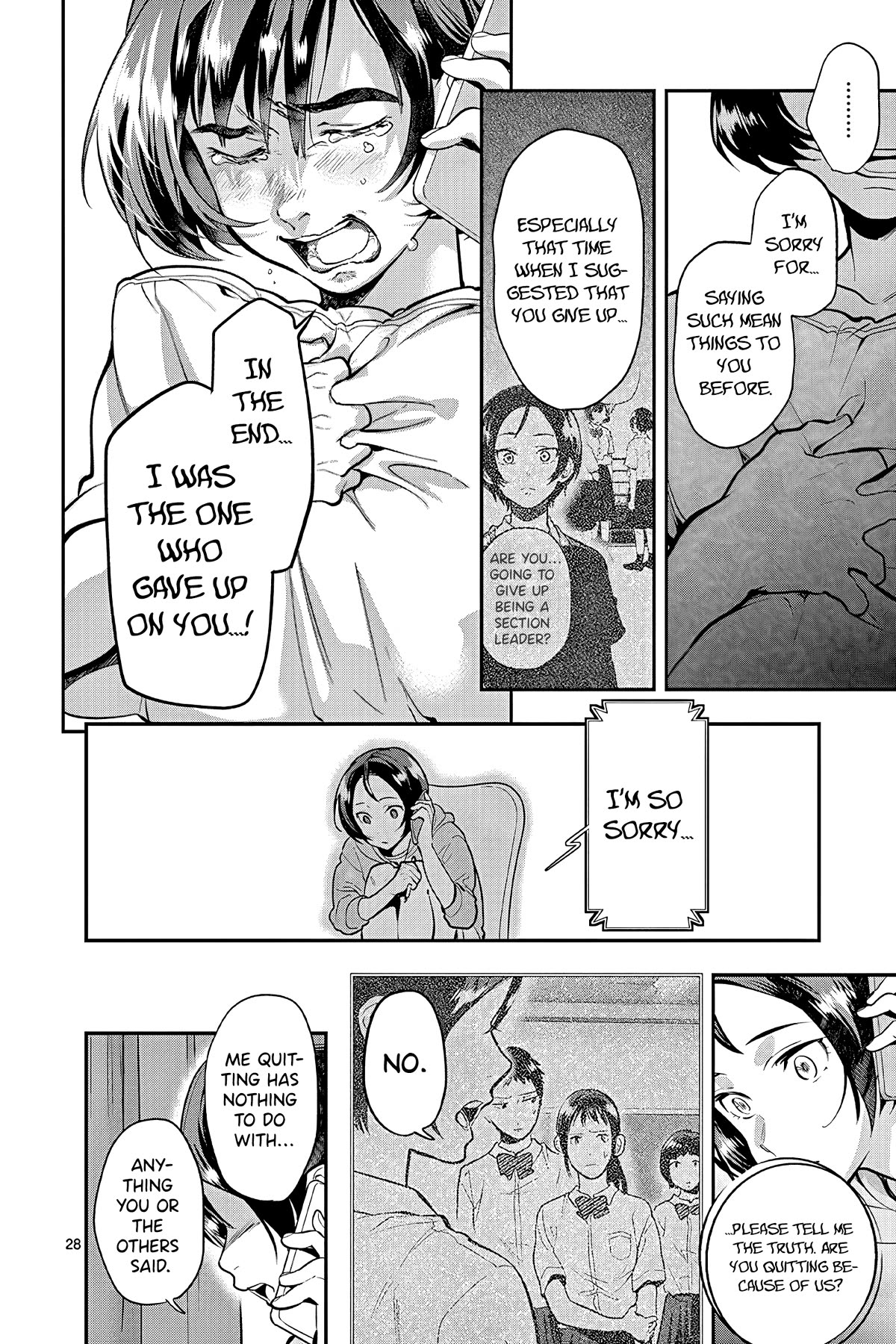 Ao no Orchestra chapter 47 page 28