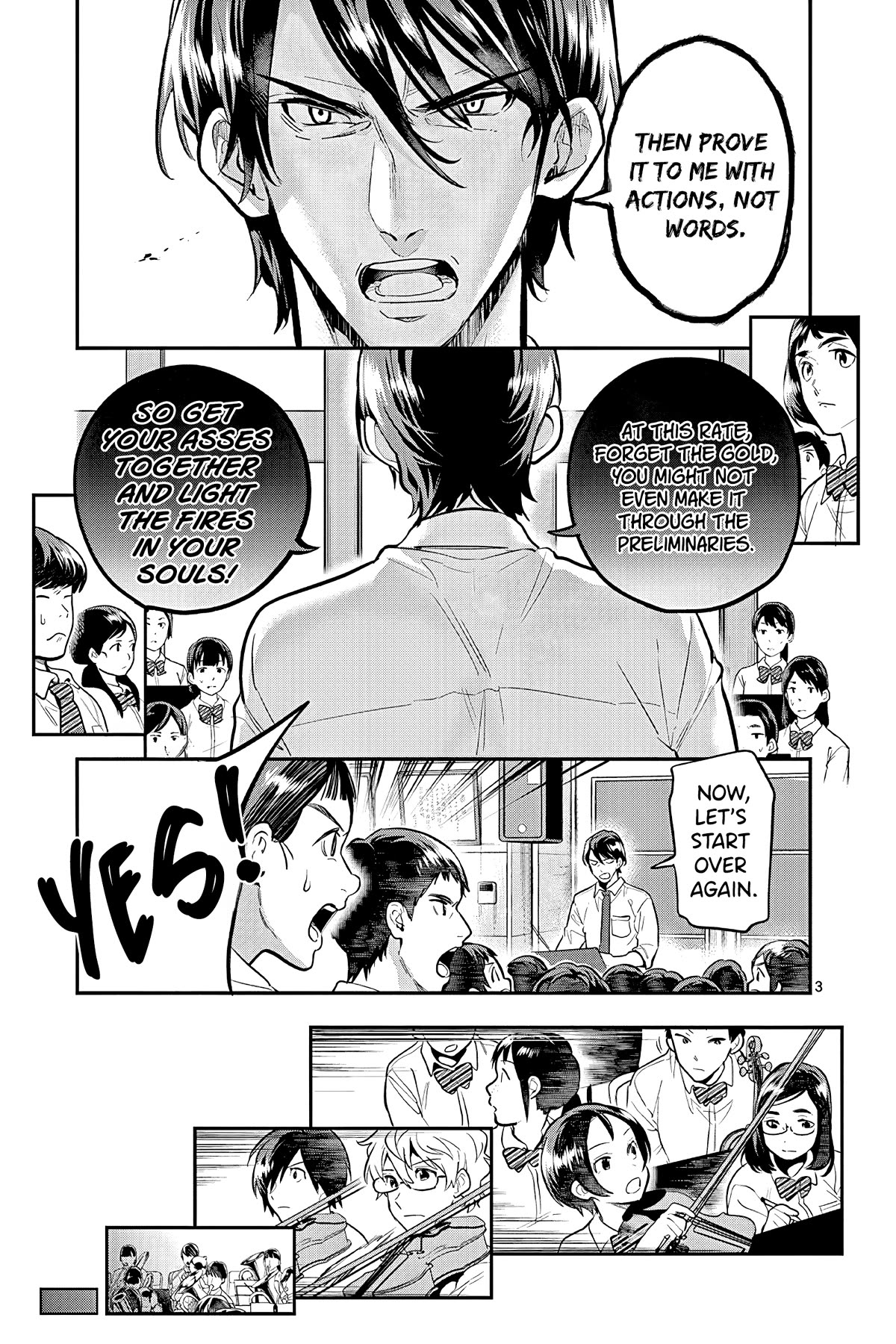 Ao no Orchestra chapter 47 page 3