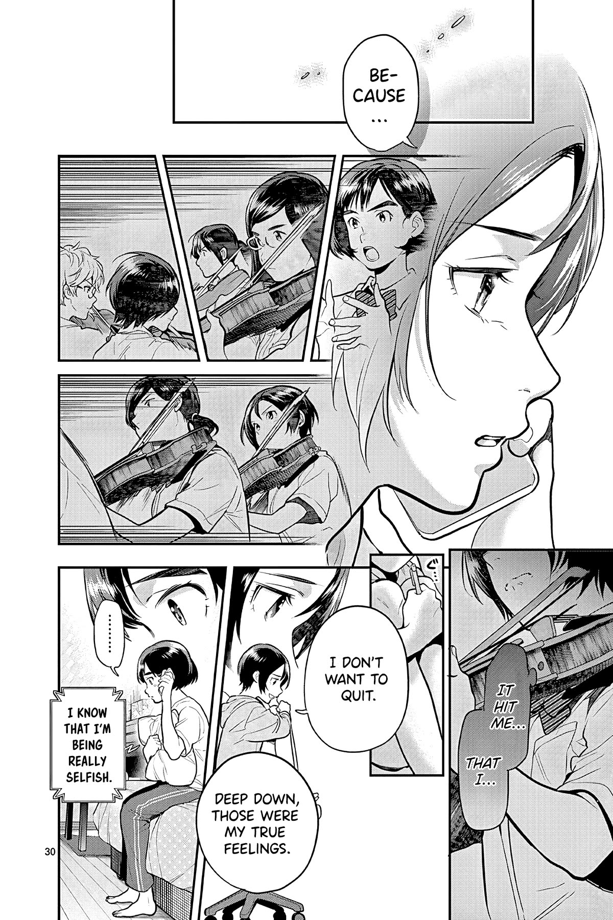 Ao no Orchestra chapter 47 page 30