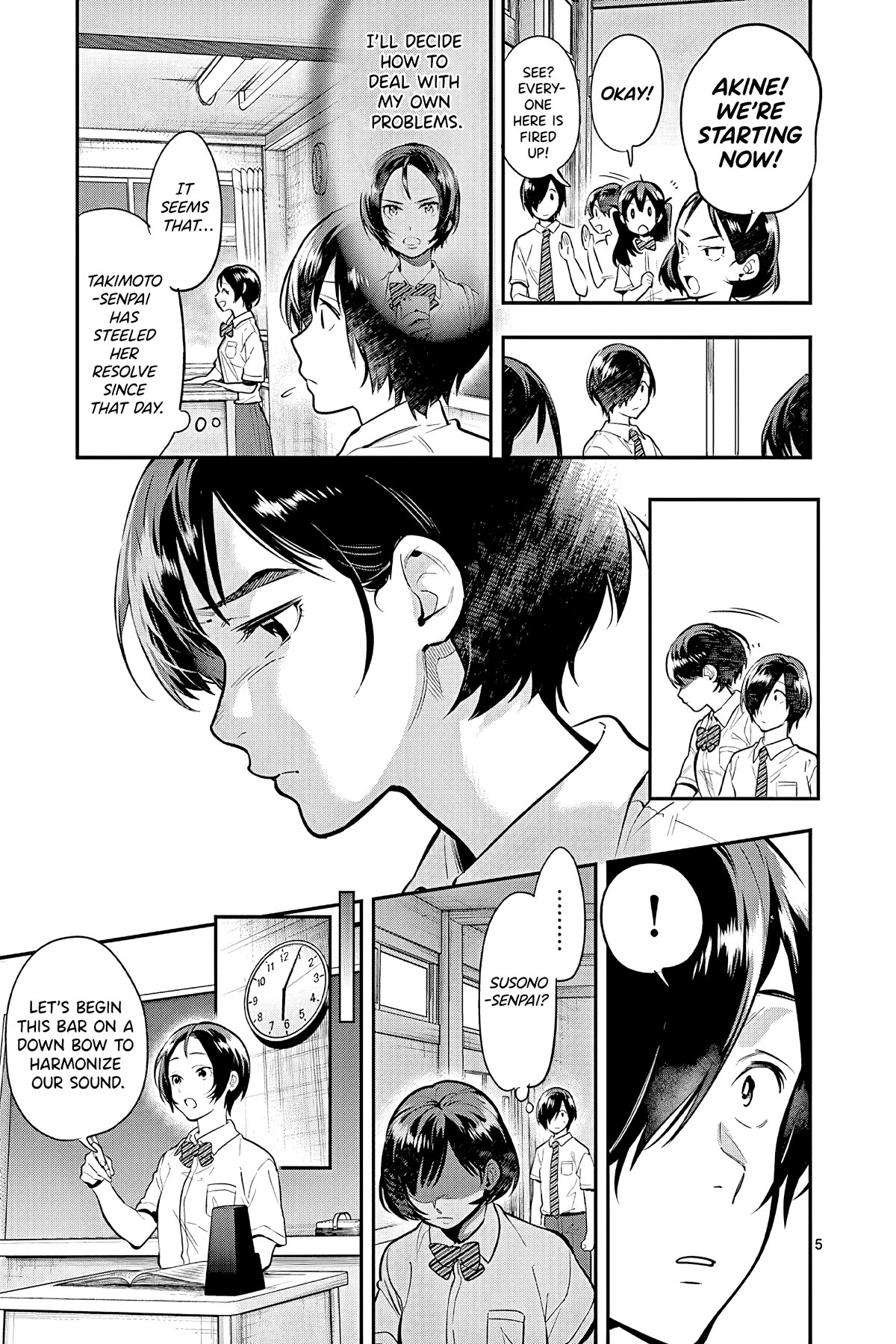 Ao no Orchestra chapter 47 page 5