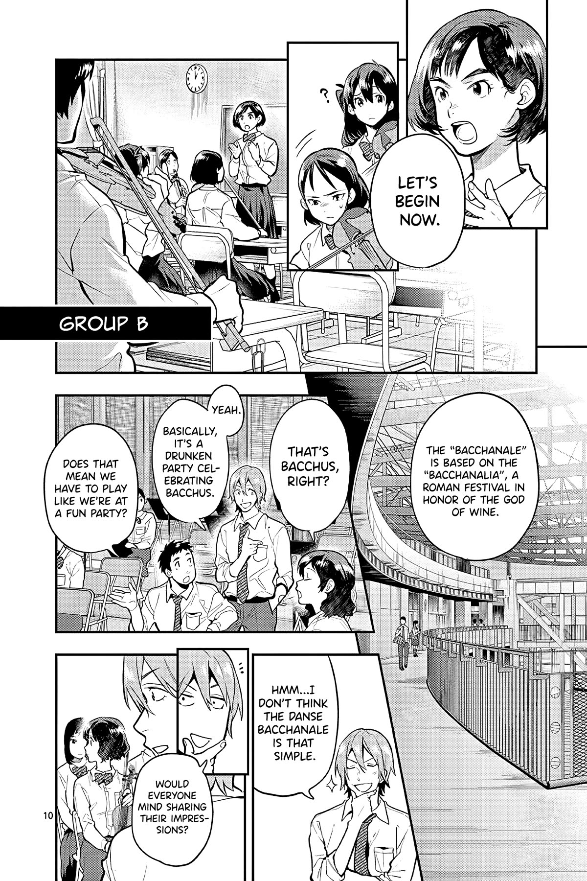 Ao no Orchestra chapter 50 page 10