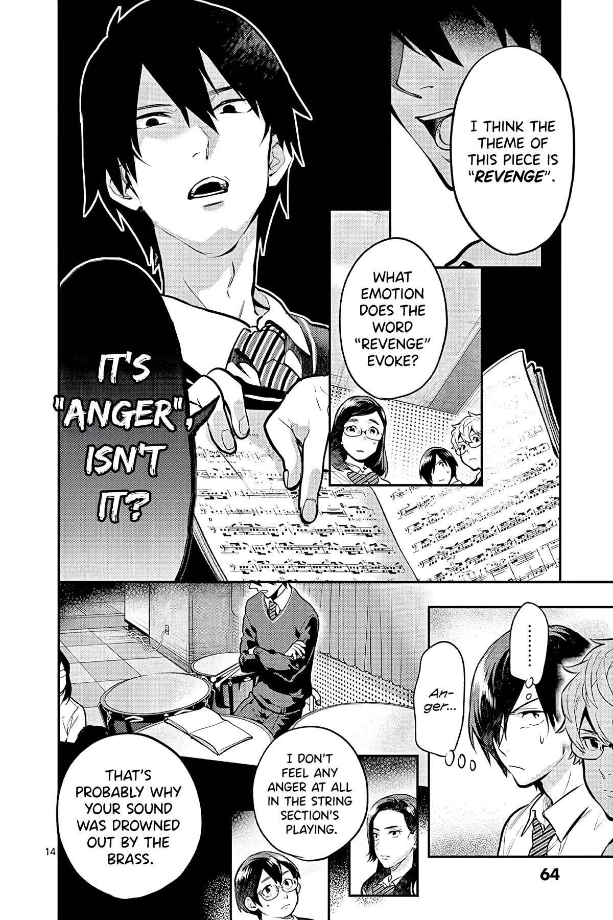 Ao no Orchestra chapter 50 page 14