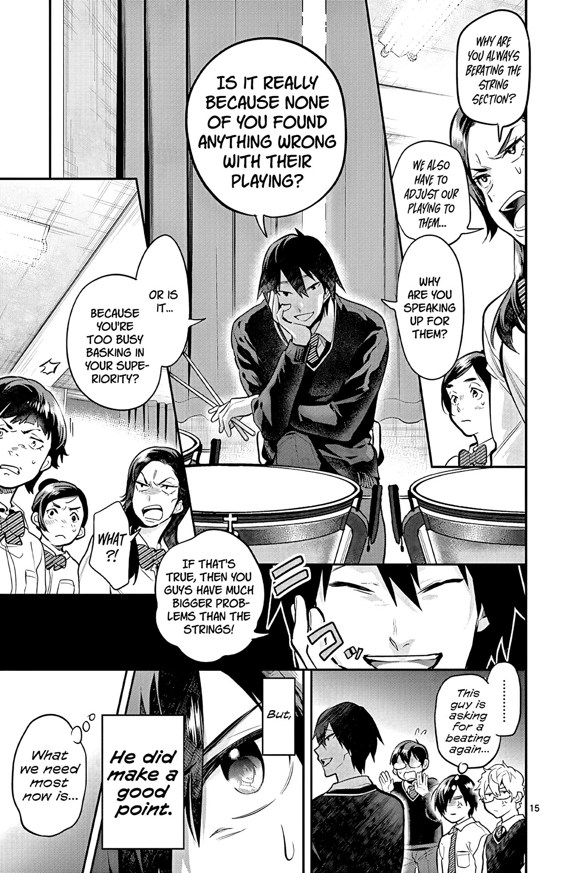 Ao no Orchestra chapter 50 page 15