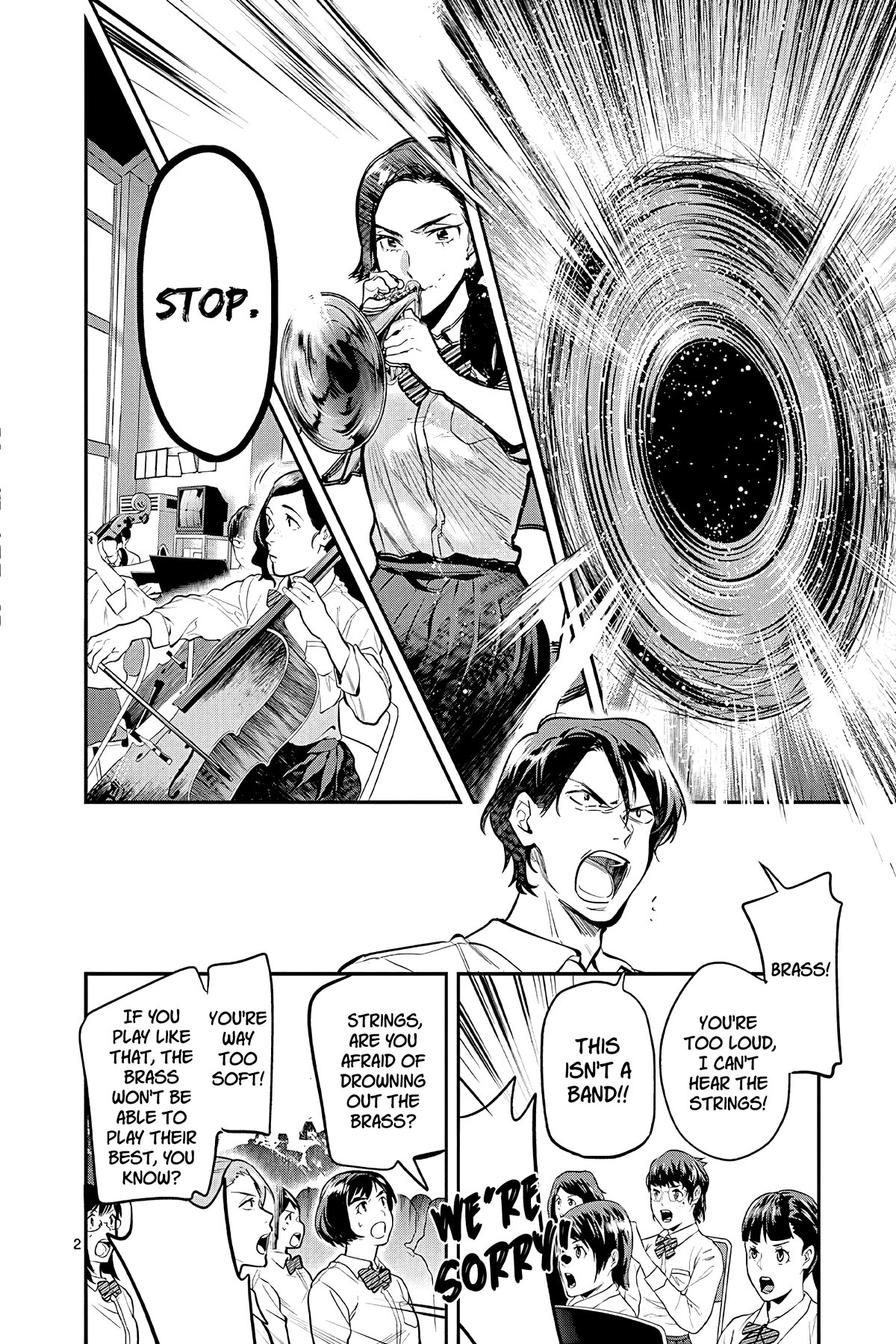 Ao no Orchestra chapter 50 page 2