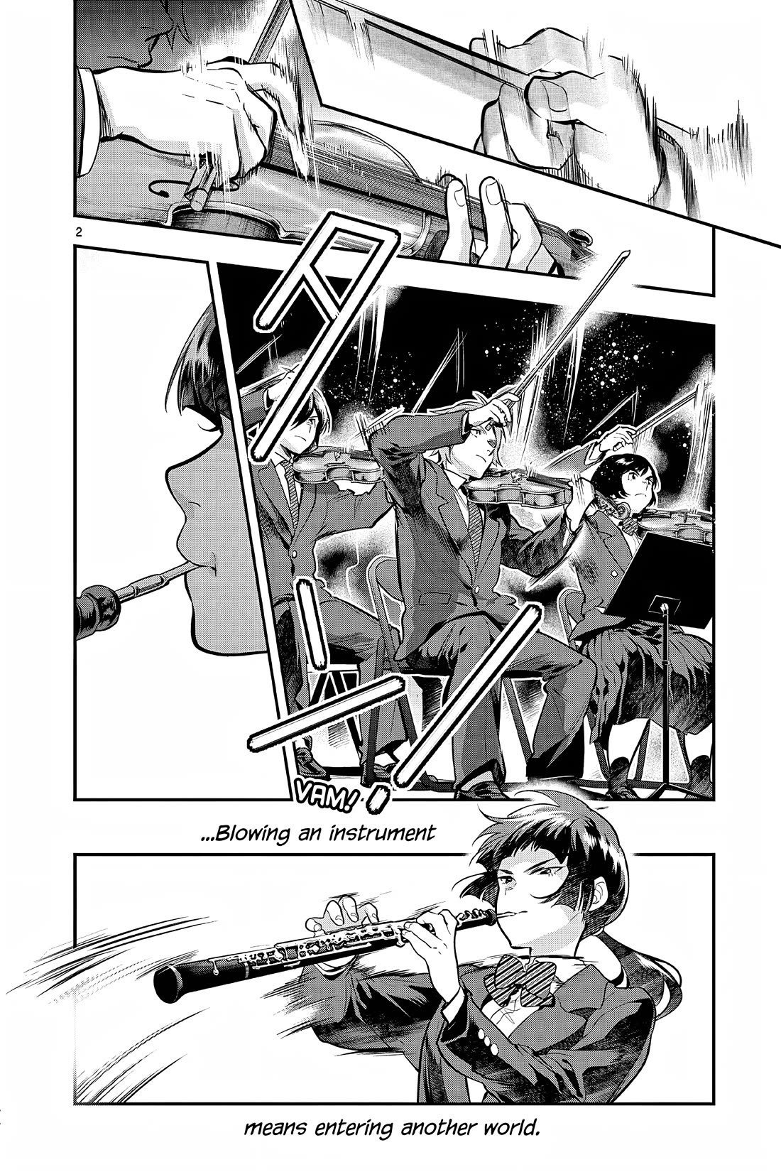 Ao no Orchestra chapter 55 page 2