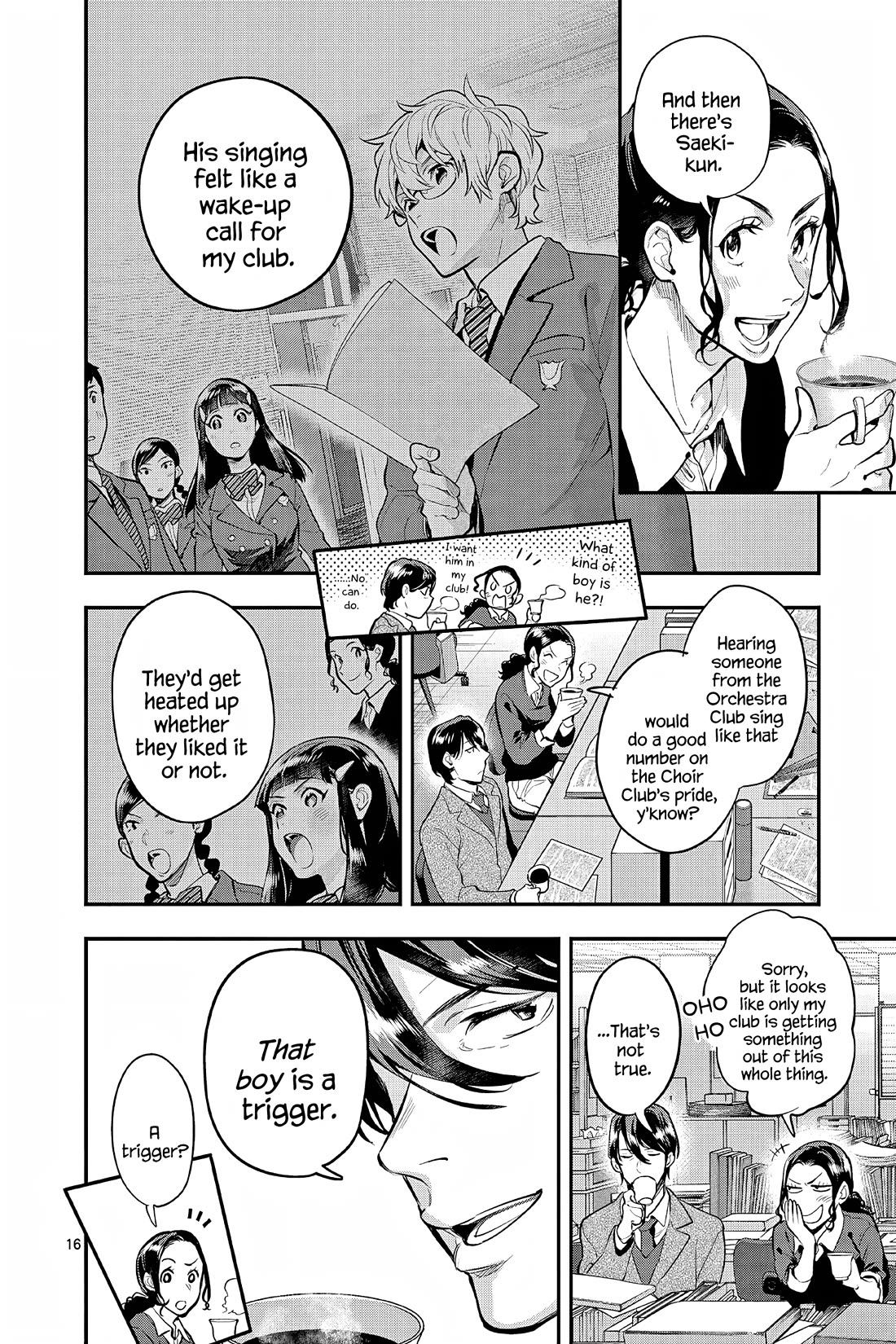 Ao no Orchestra chapter 62 page 16