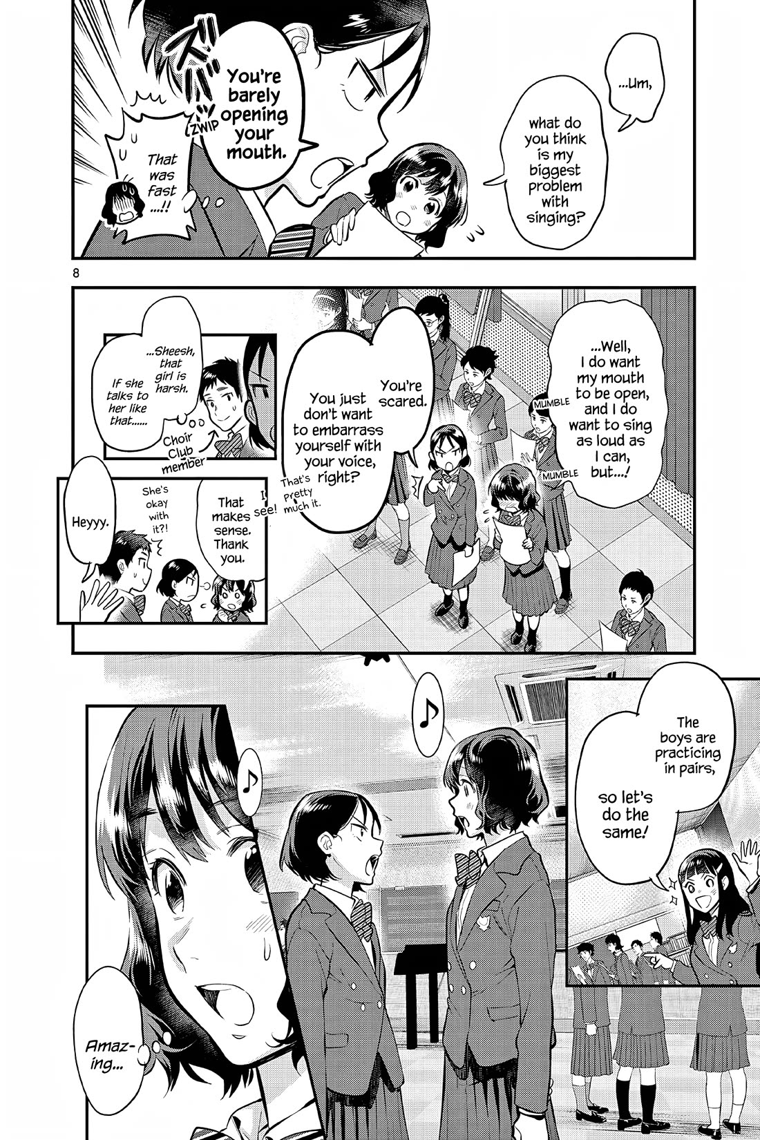 Ao no Orchestra chapter 62 page 8