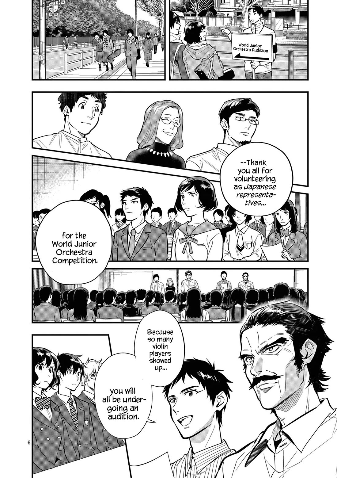 Ao no Orchestra chapter 66 page 10