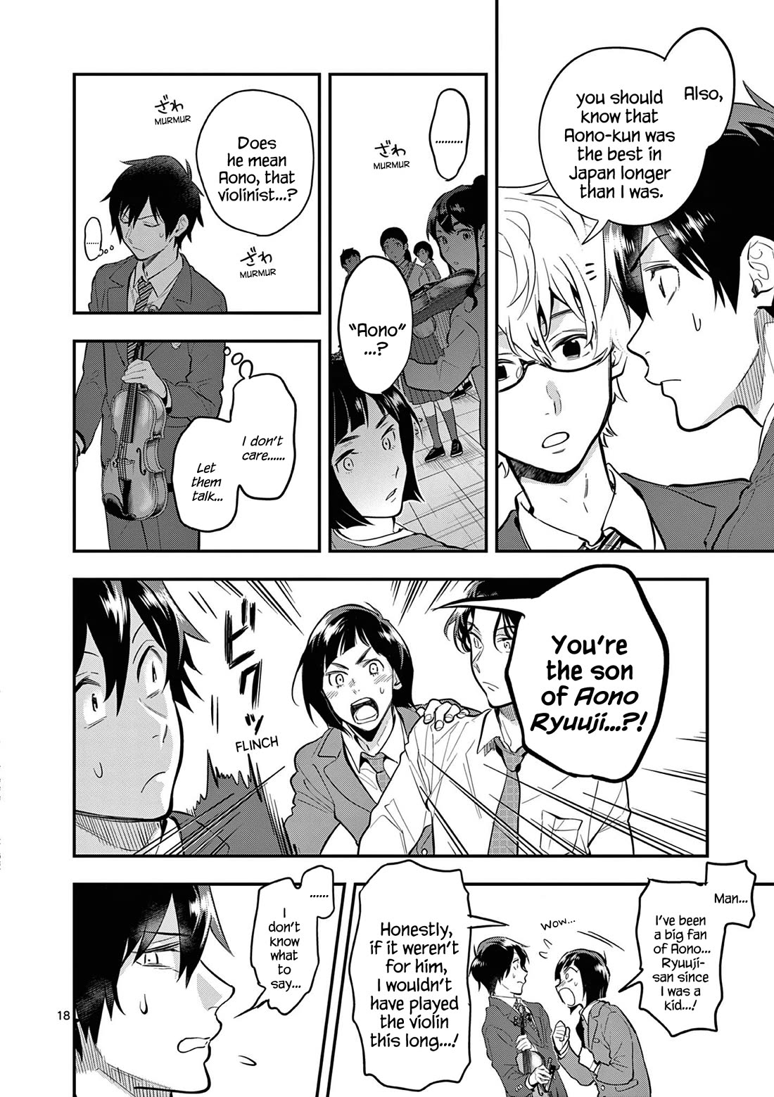 Ao no Orchestra chapter 66 page 22