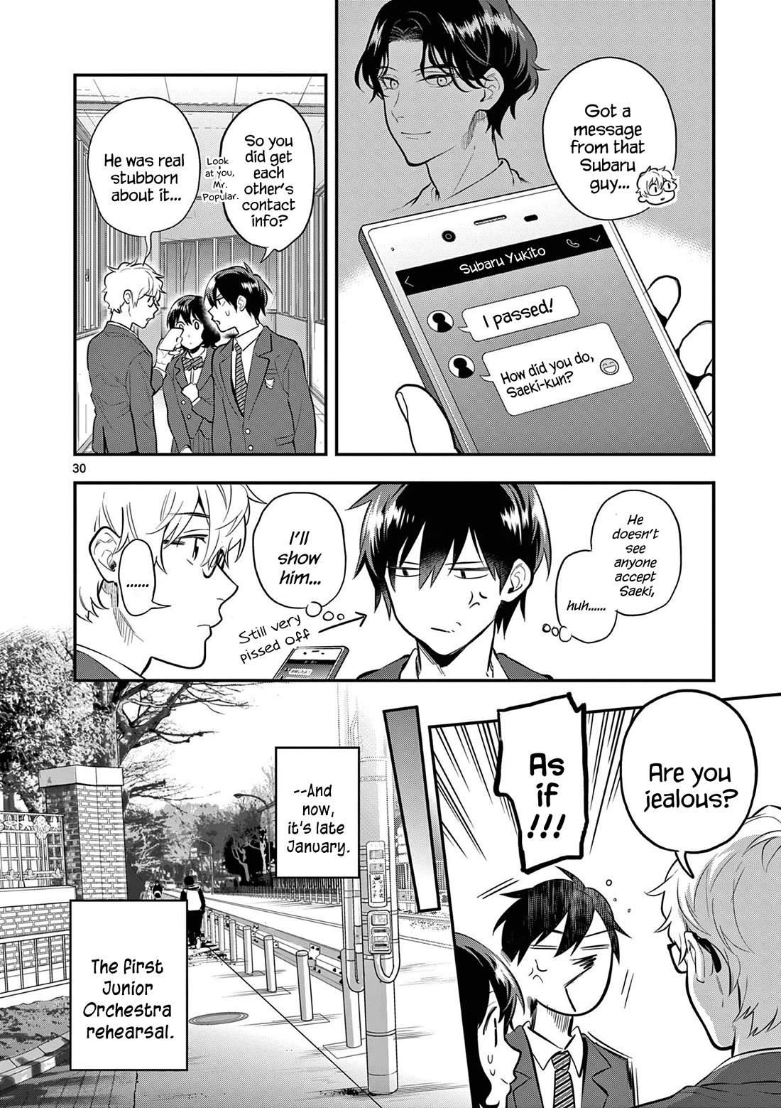 Ao no Orchestra chapter 66 page 34