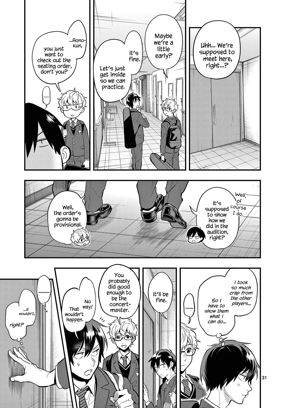 Ao no Orchestra chapter 66 page 35