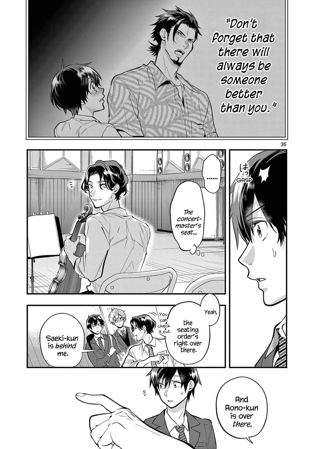 Ao no Orchestra chapter 66 page 39
