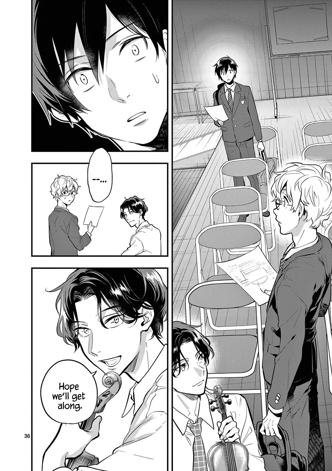 Ao no Orchestra chapter 66 page 40