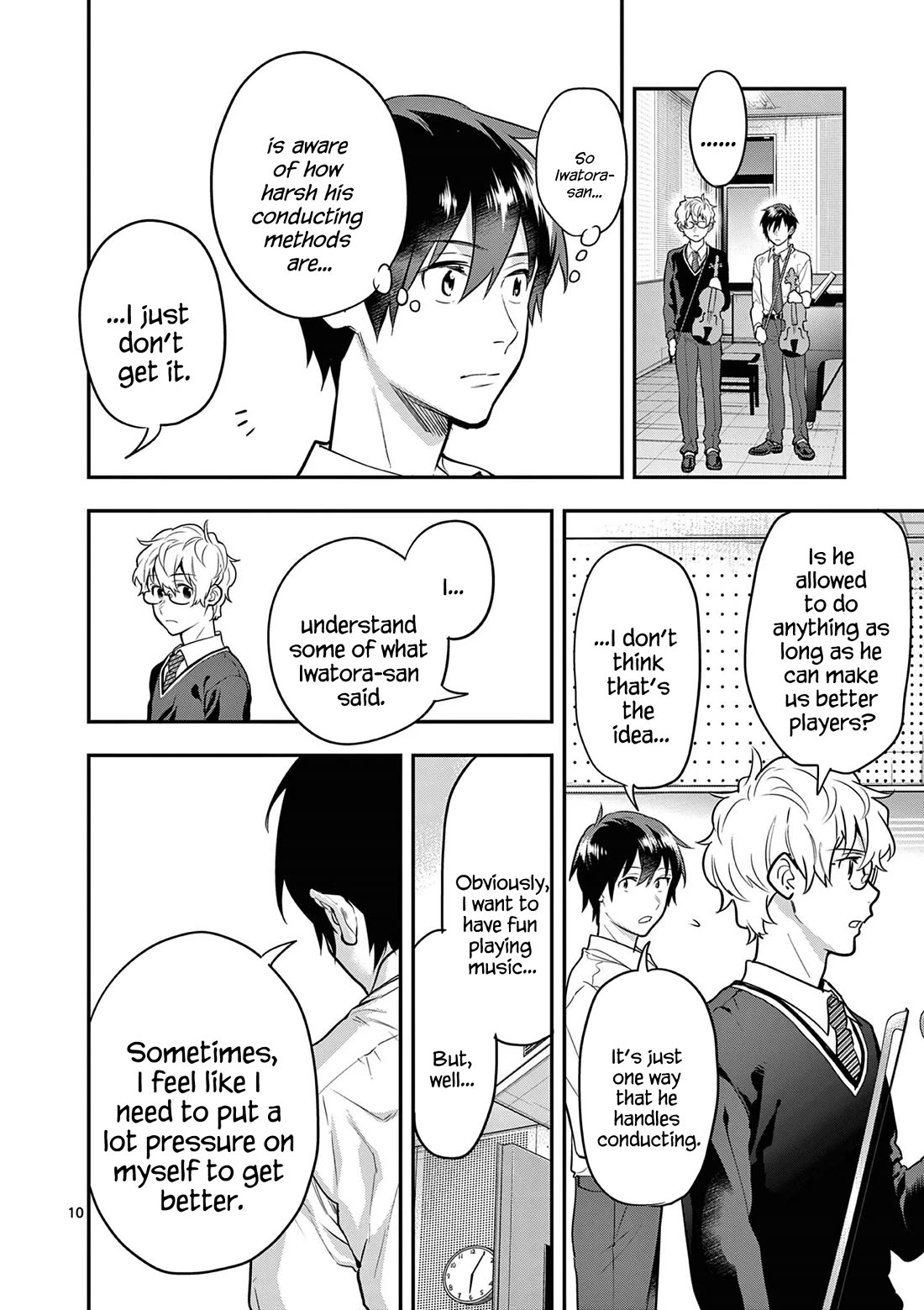 Ao no Orchestra chapter 68 page 10