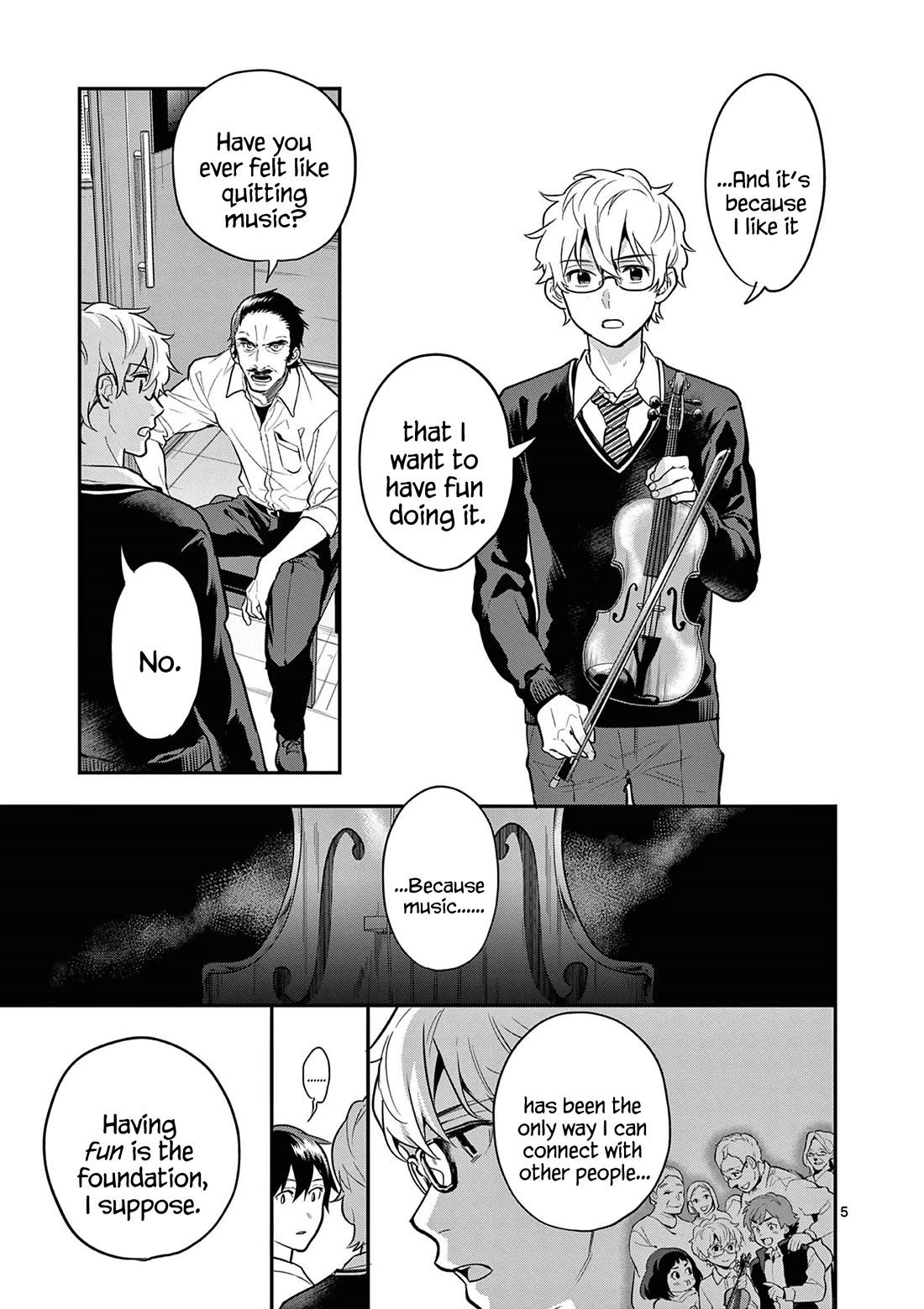 Ao no Orchestra chapter 68 page 5