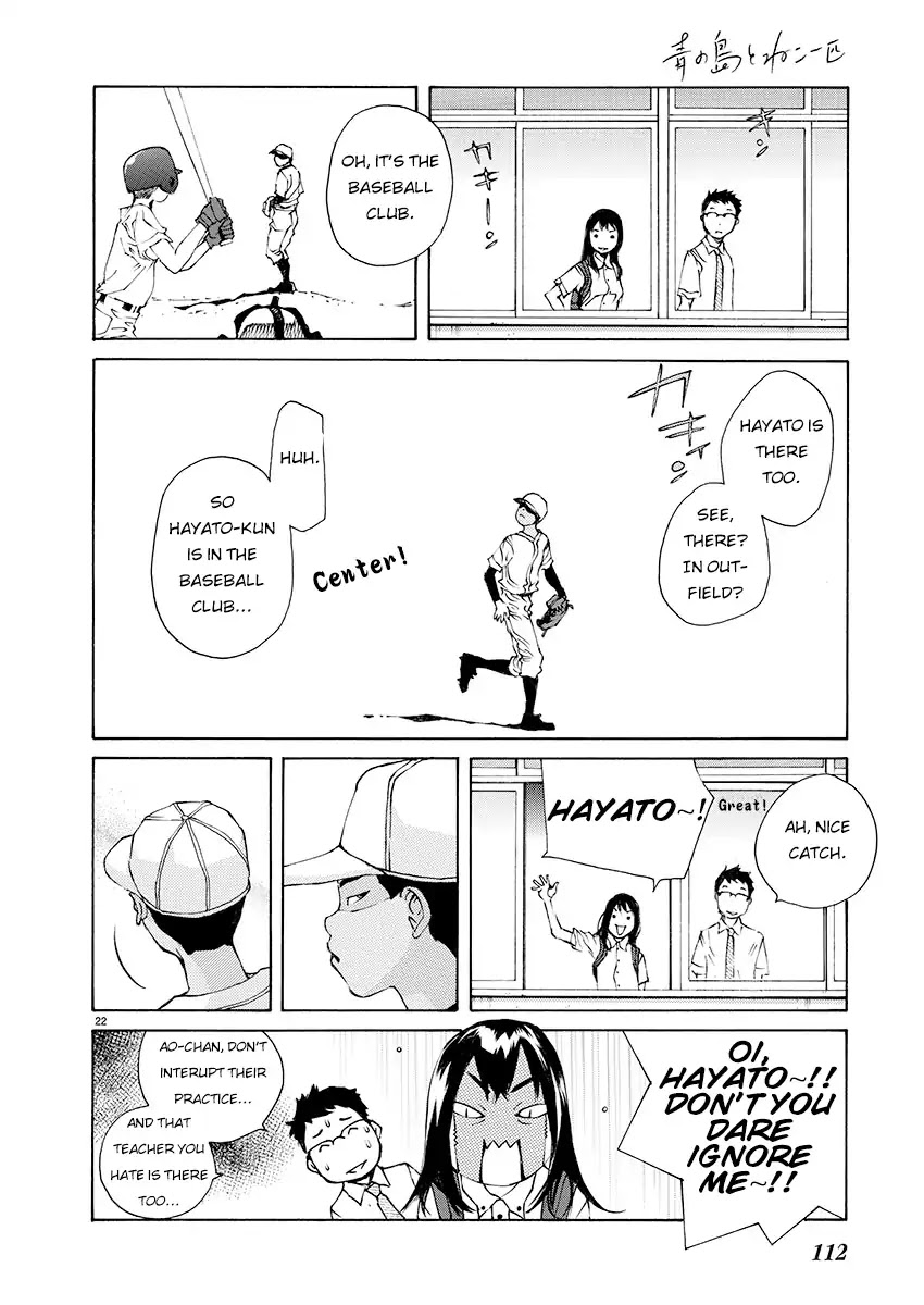 Ao no Shima to Neko Ippiki chapter 5 page 21