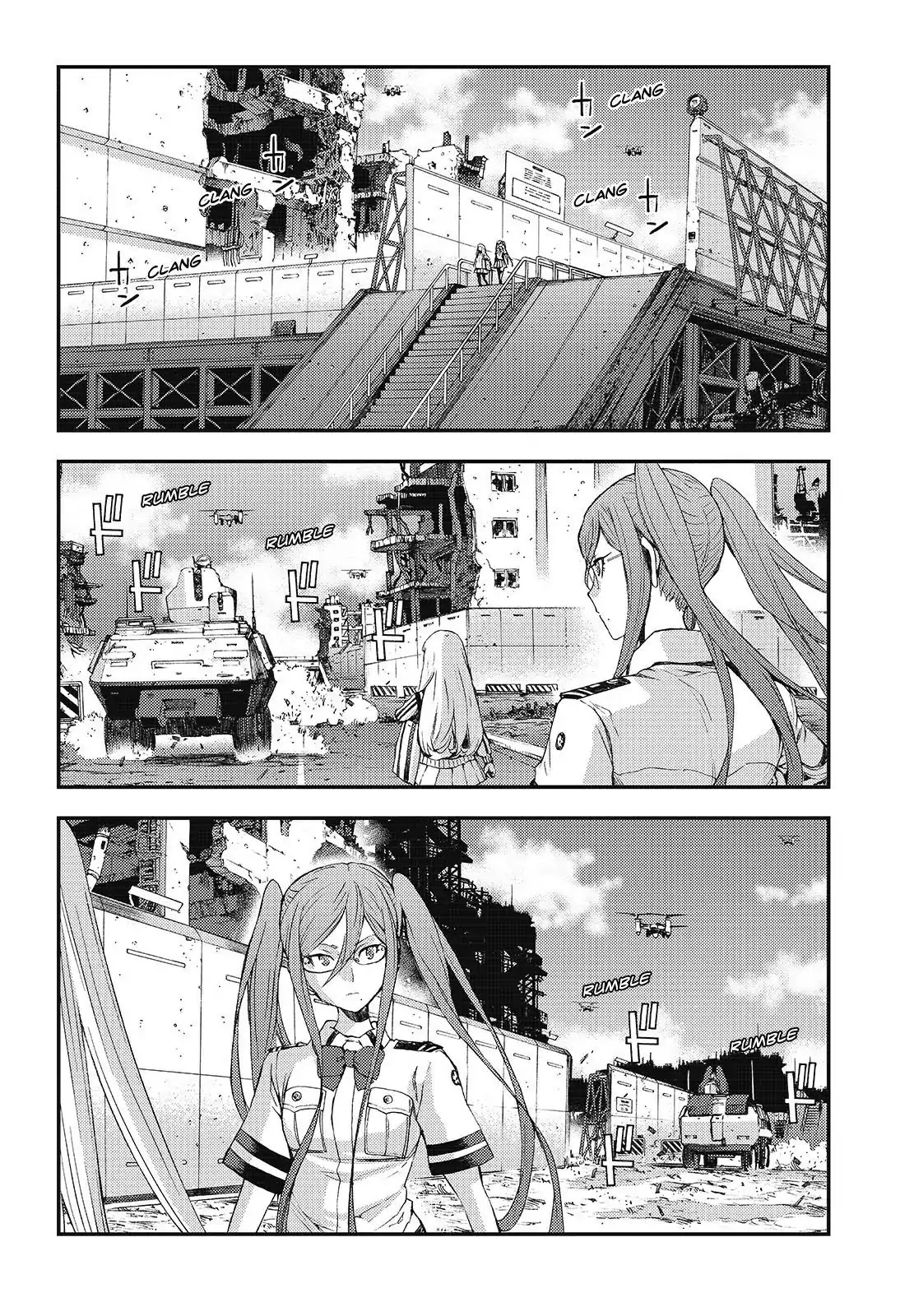 Aoki Hagane no Arpeggio chapter 100 page 4