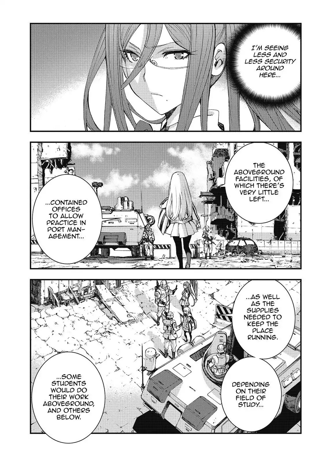 Aoki Hagane no Arpeggio chapter 100 page 5