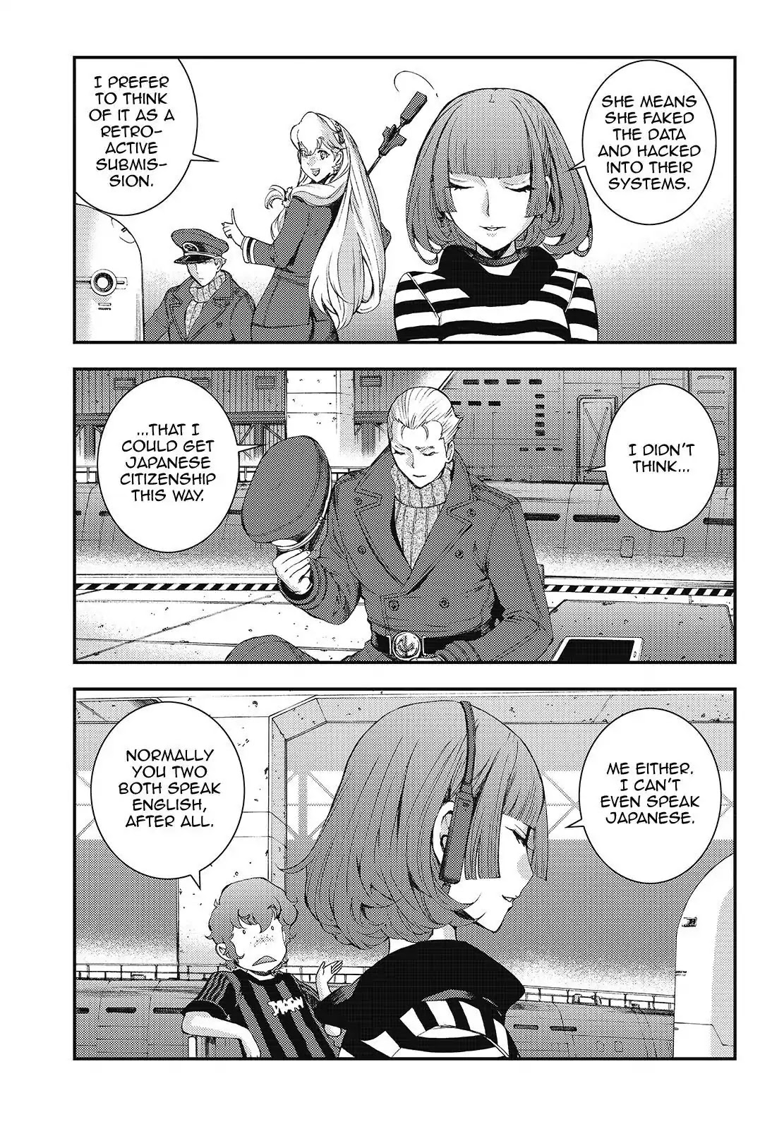 Aoki Hagane no Arpeggio chapter 101 page 17