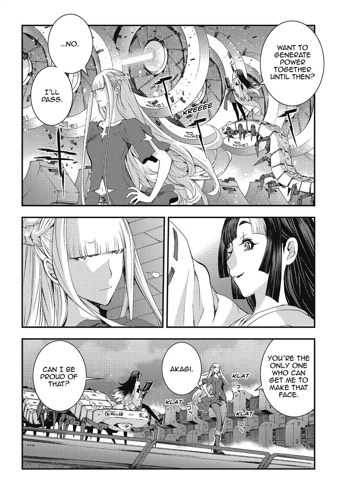 Aoki Hagane no Arpeggio chapter 101 page 28