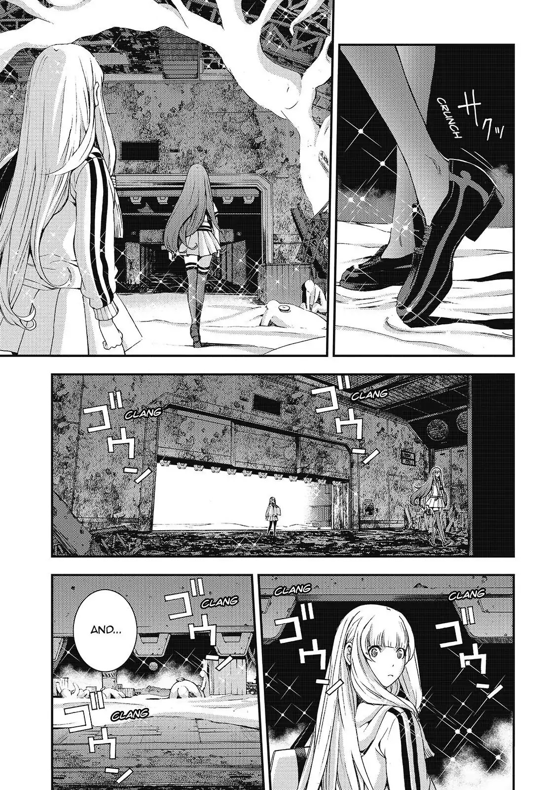Aoki Hagane no Arpeggio chapter 101 page 9